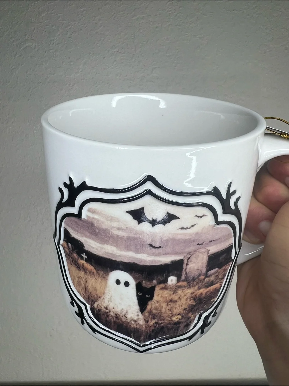 NEW Spooky Street Ghost Portrait Halloween Mug